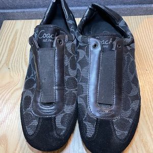 Coach, size 9, black/grey